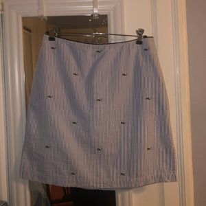 Women’s vineyard vines seersucker skirt